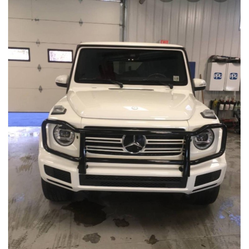 Передняя защита тип-2 (2018-2024) для Mercedes G сlass W463 2018- рр