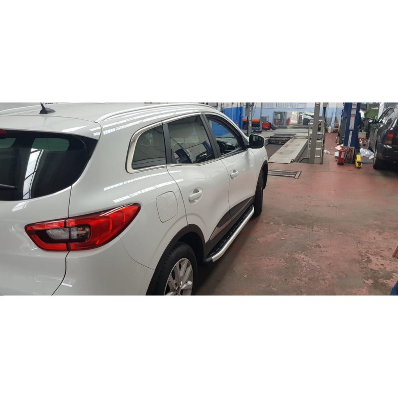 Бокові пороги Fullmond (2 шт., алюміній) для Renault Kadjar