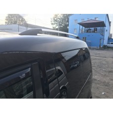 Рейлинги хром Макси база, Пластиковая ножка для Volkswagen Caddy 2010-2015 гг