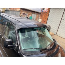 Козирьок на лобове скло (чорний глянець, 5мм) для Volkswagen T4 Caravelle/Multivan