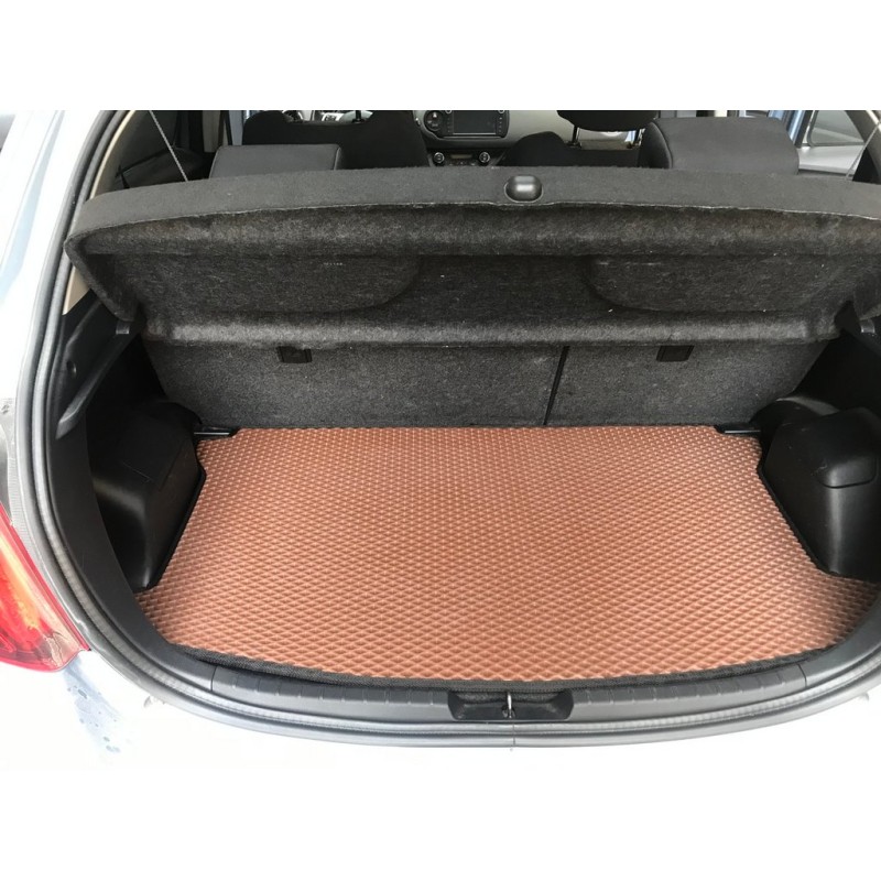 Килимок багажника (EVA, цегляний) для Toyota Yaris 2010-2020 рр