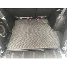 Килимок багажника (EVA, чорний) 7-місний Без сабвуфера для Mitsubishi Outlander 2006-2012рр