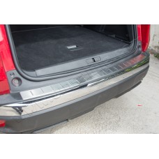 Накладка на задній бампер OmsaLine (нерж) для Peugeot 3008 2016-2023 рр