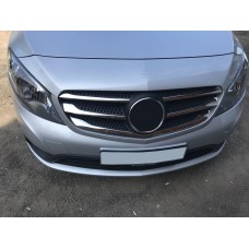 Накладки на решітку (5 шт, нерж) Carmos - Турецька сталь для Mercedes Citan 2013-2021 рр