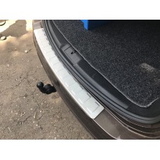 Накладка на задній бампер Carmos (нерж) для Seat Alhambra 2010- рр