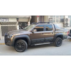 Расширители колесных арок (стекловолокно, под покраску) 19 см для Volkswagen Amarok 2010-2022 гг