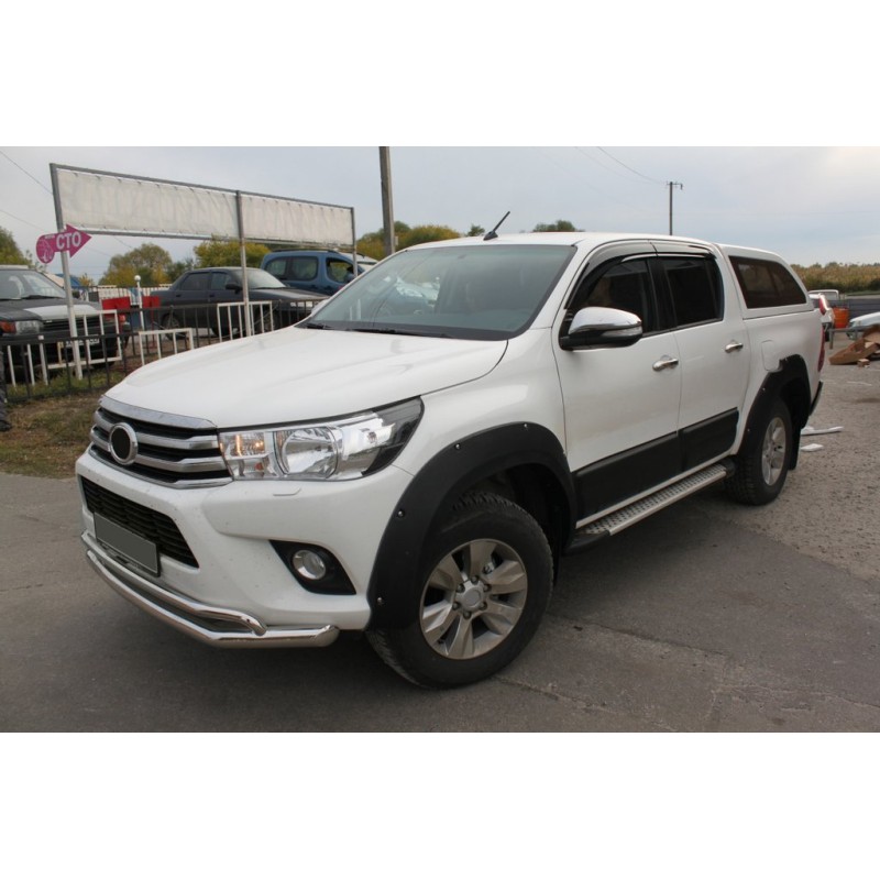 Розширювачі колісних арок (АБС, на болтах) для Toyota Hilux 2015- рр