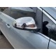 Накладки на зеркала (2 шт, нерж.) для Opel Astra J 2009-2015 гг