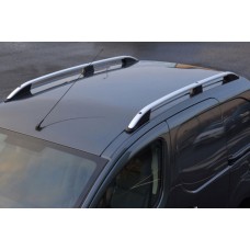 Рейлінги OmsaLine Elegance (2 шт, сірі) для Ford Courier 2014-2023 рр
