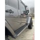 Бокові пороги Black (2 шт) для Jeep Wrangler 2007-2017 рр