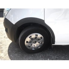 Накладки на арки (4шт, чорні, ABS) для Opel Movano 2010-2021 рр
