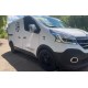 Накладки на арки (6 шт, чорні, ABS) для Fiat Talento 2016- рр