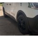 Накладки на арки (6 шт, чорні, ABS) для Fiat Talento 2016- рр