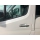 Накладки на ручки (нерж) 4 шт, Carmos - Турецька сталь для Mercedes Sprinter W907/W910 2018- рр