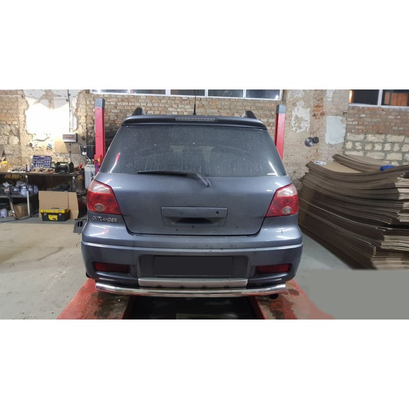 Задня дуга AK002/2 (нерж) для Mitsubishi Outlander 2001-2006 рр