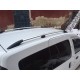 Рейлінги Хром Металева ніжка для Dacia Dokker 2013-2022 рр