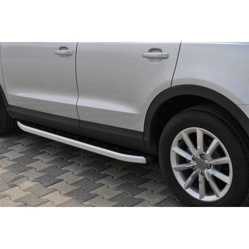 Бокові пороги Fullmond (2 шт., алюміній) Довга база для Citroen Berlingo/Multispace 2019- рр