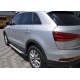Бокові пороги Allmond (2 шт., алюміній) для Ауди Q3 2011-2019 рр