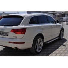 Бокові пороги Allmond Grey (2 шт., Алюміній) для Hyundai Staria