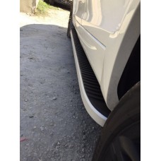 Бокові пороги Tayga (2 шт., алюміній) для Volkswagen Touareg 2002-2010 рр