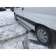 Бокові пороги Maya V2 (2 шт., алюміній) для Peugeot Partner 1996-2008 рр