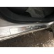 Накладки на пороги (Omsa, 4 шт, нерж) для Renault Megane II 2004-2009 рр