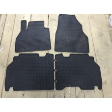 Гумові килимки (4 шт, Polytep) для Seat Ibiza 2010-2017 рр