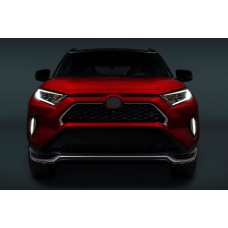 Накладки на решітку (2 шт) для Toyota Rav 4 2019- рр
