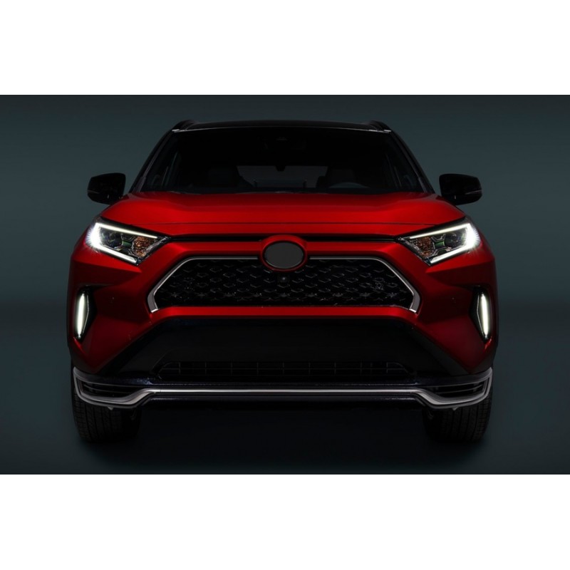Накладки на решітку (2 шт) для Toyota Rav 4 2019- рр