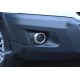 Накладки на протитуманки 2014-2018 (2 шт, нерж) Carmos - Турецька сталь для Ford Transit 2014- рр