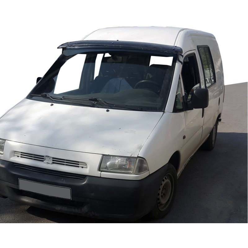 Козирьок на лобове скло (чорний глянець, 5мм) для Citroen Jumpy 1996-2007 рр
