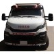 Козирьок на лобове скло V1 (чорний глянець, 5мм) для Iveco Daily 2014- рр