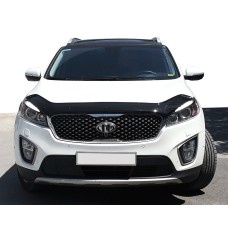 Дефлектор капоту (EuroCap) для Kia Sorento UM 2015-2020 рр