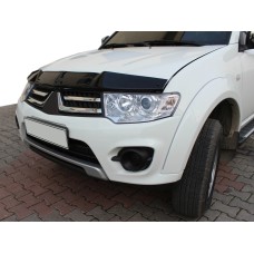 Дефлектор капоту (EuroCap) для Mitsubishi L200 2006-2015 рр
