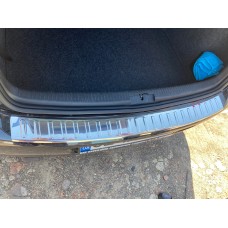 Накладка на задній бампер Carmos (HB, нерж) для Volkswagen Golf 6