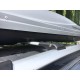 Перемычки на рейлинги под ключ WingBar V1 (2 шт) до 110 см, Серый для Peugeot Partner Tepee 2008-2018 гг