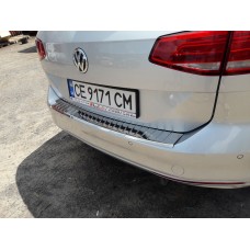 Накладка на задній бампер Carmos V1 (SW) для Volkswagen Passat B8 2015-2023 рр