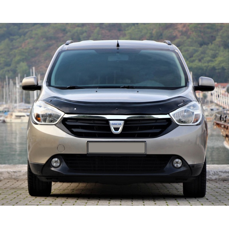 Дефлектор капоту (EuroCap) для Dacia Lodgy 2012-2022 рр