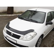 Дефлектор капоту (EuroCap) для Renault Symbol 2008-2013 рр