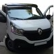 Козирьок на лобове скло (чорний глянець, 5мм) для Fiat Talento 2016- рр