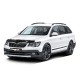 Дефлектор капота 2013-2015 (EuroCap) для Skoda Superb