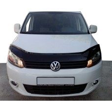 Дефлектор капоту (EuroCap) для Volkswagen Caddy 2010-2015 рр