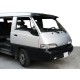 Козирьок на лобове скло (чорний глянець, 5мм) для Hyundai H100