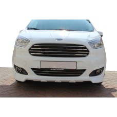 Передня накладка (2014-2017, під фарбування) для Ford Courier рр