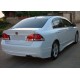 Накладка на задній бампер (під фарбування) для Honda Civic Sedan VIII 2006-2011рр