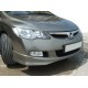 Накладка на передній бампер 2006-2009 (під фарбування) для Honda Civic Sedan VIII рр