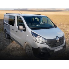 Інтегровані рейлінги (чорні) Довга база для Fiat Talento 2016- рр