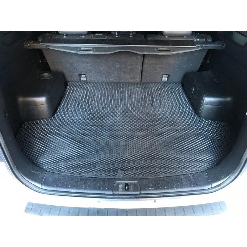 (5 місць) Килимок багажника (EVA, чорний) для Chevrolet Captiva 2006-2019 рр