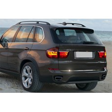 Кромка багажника (нерж) Carmos - Турецька сталь для BMW X5 E-70 2007-2013 рр