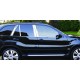 Молдинги дверних стійок (8 шт., нерж.) для BMW X5 E-53 1999-2006 рр
